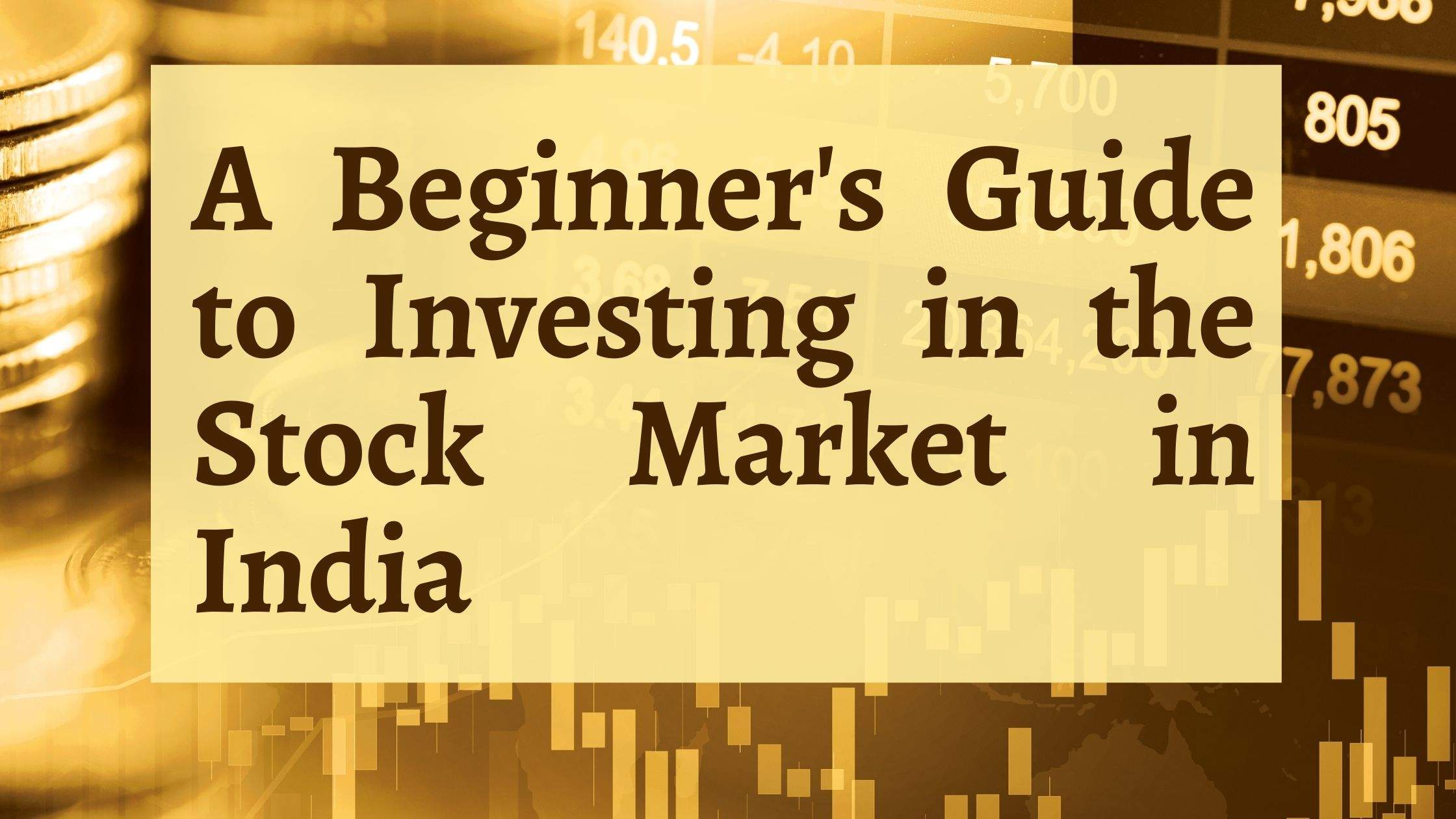 how to start investing in the stock market in india